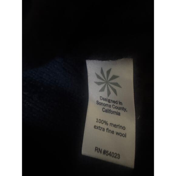 Athleta | 100% Merino Wool Black Cold Spell Hoodie Sweater | Size XXS - Picture 6 of 7